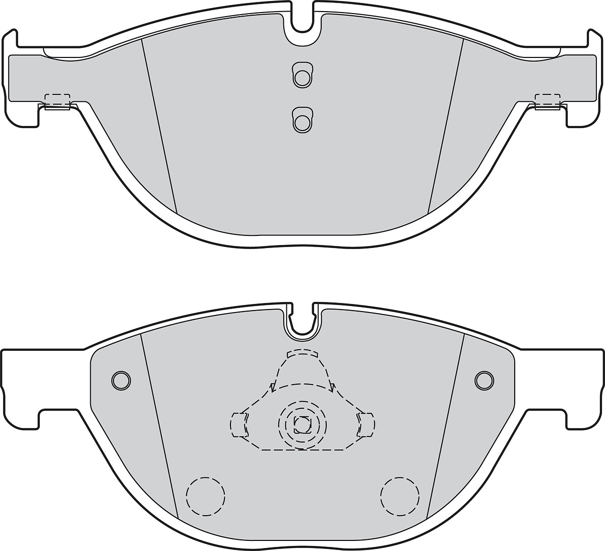 BRAKE PADS FIRST BMW 5 SERIES 07.10